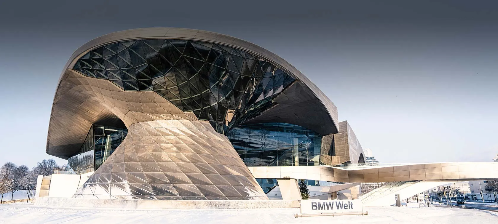 BMW Welt معماری پارامتریک