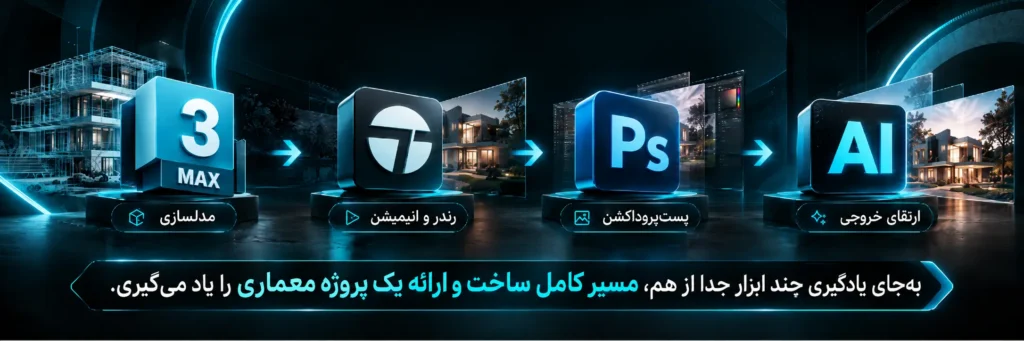 دوره تری دی مکس آموزش 3dsmax