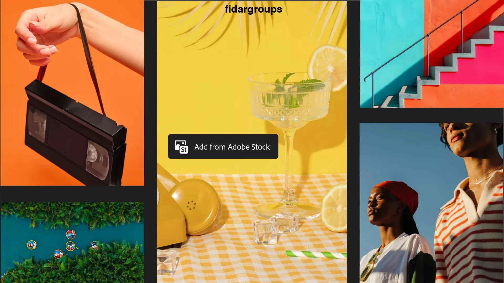 Adobe Stock در فتوشاپ