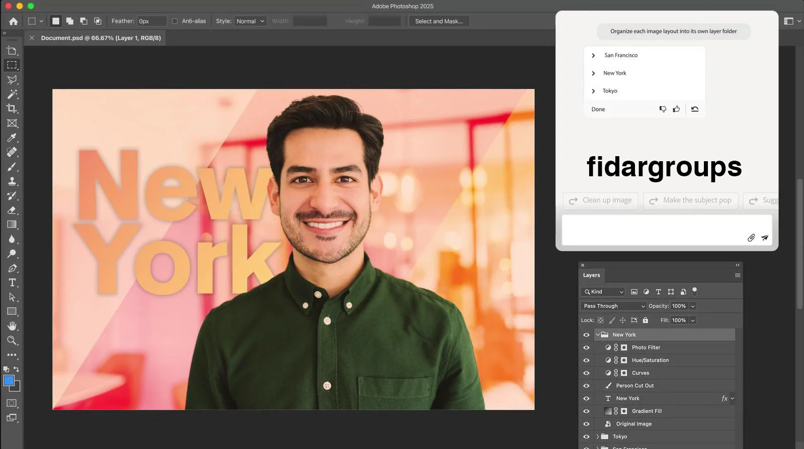 Prompt to Edit در فتوشاپ